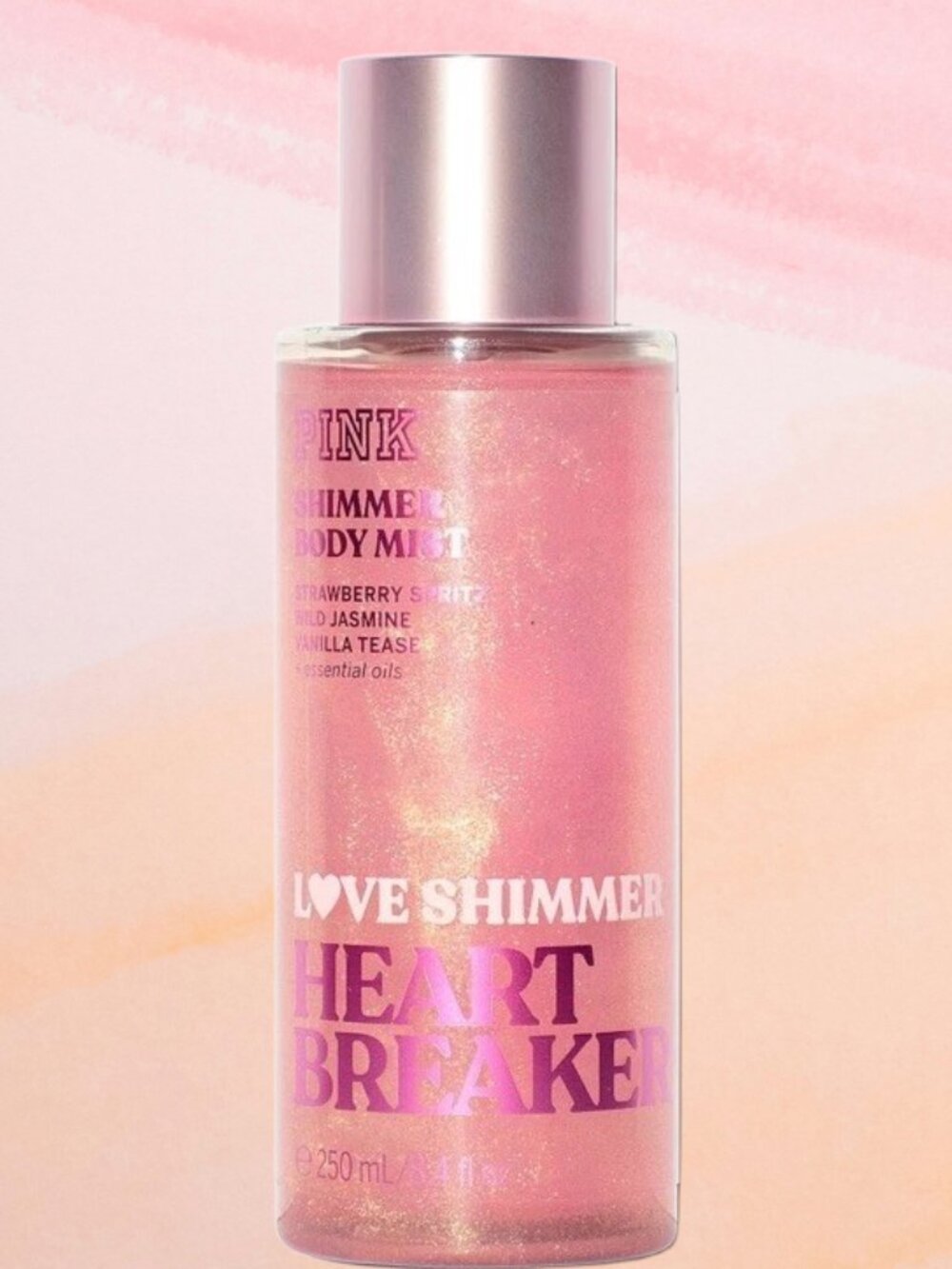 PINK by Victoria’s Secret HEART BREAKER Shimmer Body Mist NWT